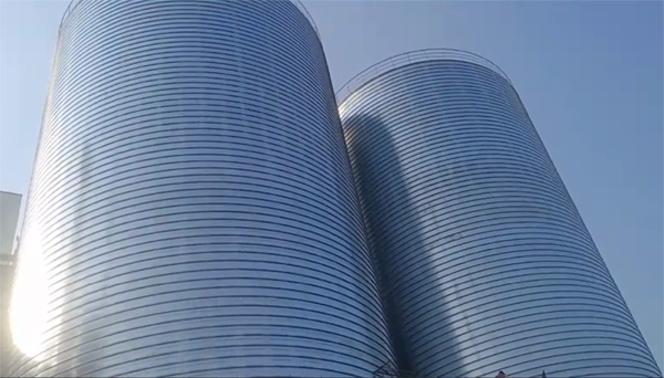 宝鸡2座混凝土高架卷板仓